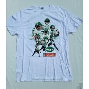 NY Jets T-Shirts Official Football Yearbook Photo NFL Kickoff 2023 Size L